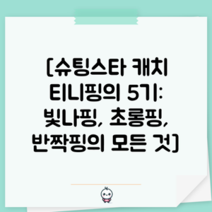[슈팅스타 캐치 티니핑의 5기: 빛나핑, 초롱핑, 반짝핑의 모든 것]