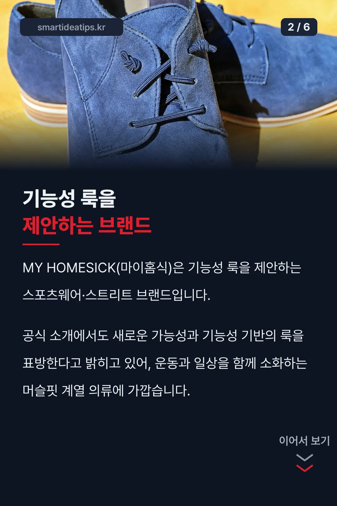 기능성 룩 브랜드 정체