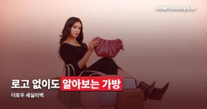 더로우 세실리백 — 로고 없이도 알아보는 디자인, 가격까지 정리