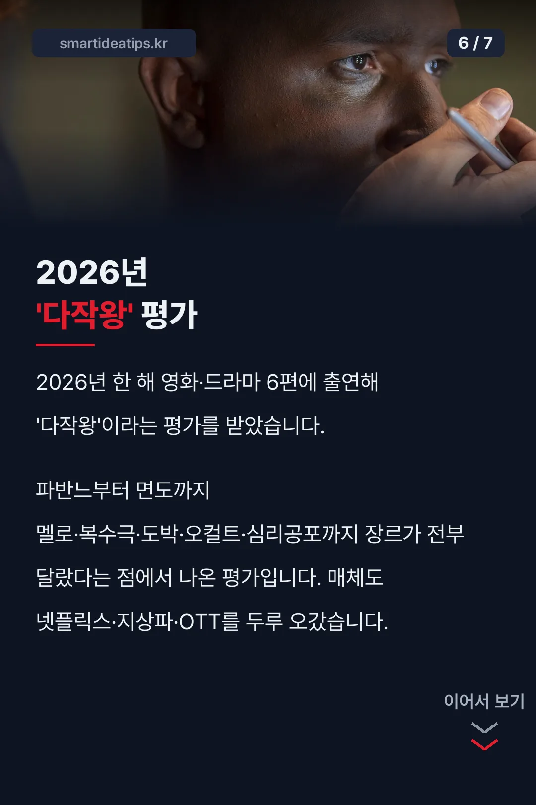 다작왕 평가 기록